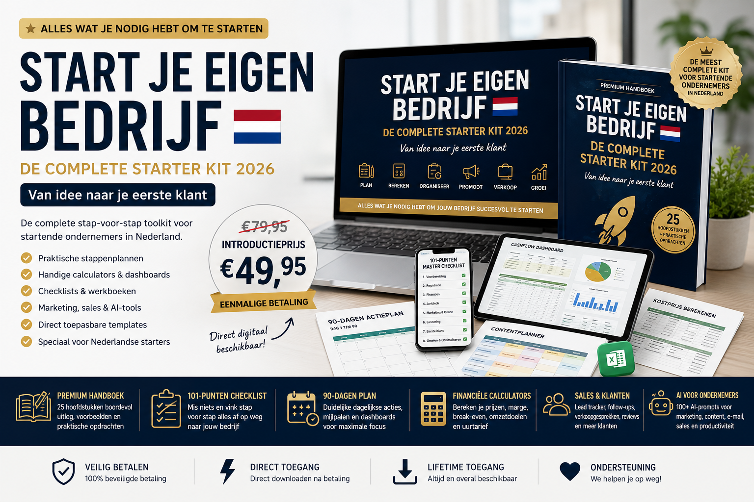 START JE EIGEN BEDRIJF 🇳🇱  – The Complete Starter Kit 2026